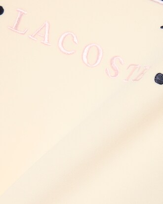 Felpa in neoprene con stemma ricamato