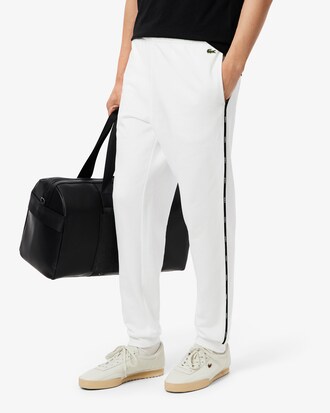 Pantaloni della tuta con bordo con logo