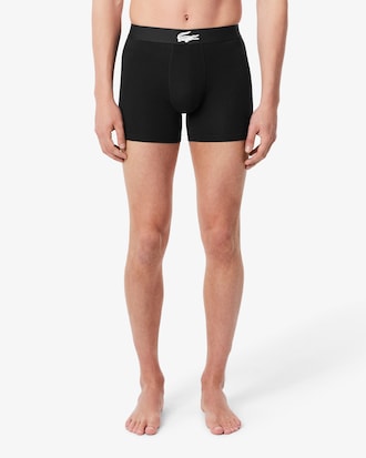 Set di 3 boxer in jersey elasticizzato