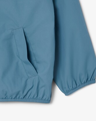 Giacca double face in taffetà con zip