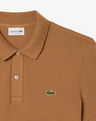 Polo slim fit in piqué L.12.12