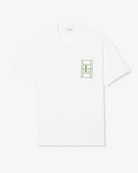 T-shirt in jersey pesante ricamato