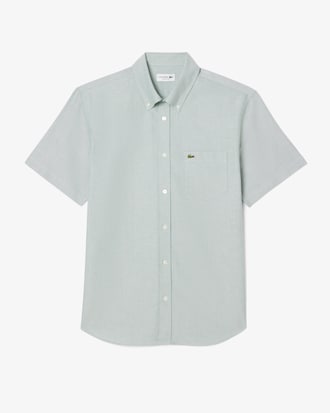 Camicia Oxford regular fit a maniche corte
