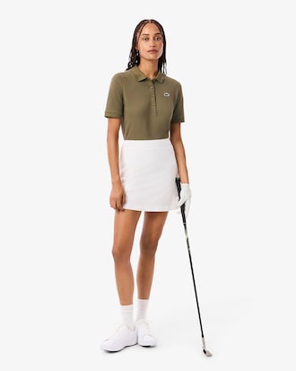 Polo da golf slim fit con termoregolazione