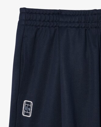 Pantaloni della tuta in piqu&eacute; con pieghe sul davanti