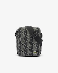 Borsa a tracolla verticale con motivo jacquard Neocroc