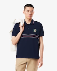 Polo L.12.12 con stemma ricamato classic fit
