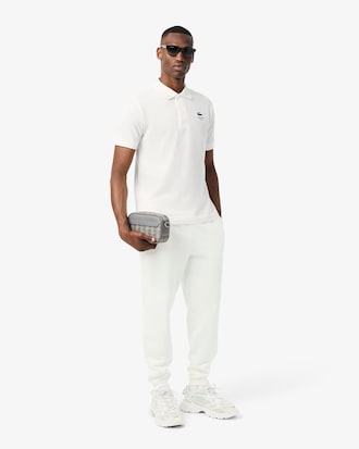 Polo dal taglio classico con logo stampato L.12.12