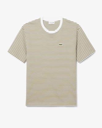 T-shirt in cotone pesante a righe