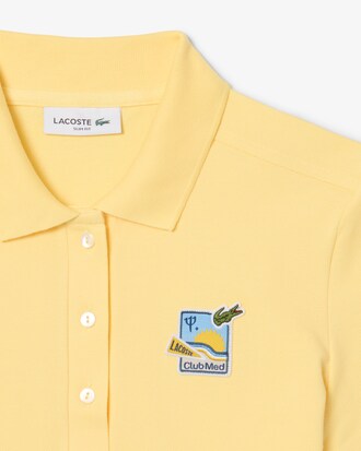 Polo slim fit elasticizzata Club Med Edition