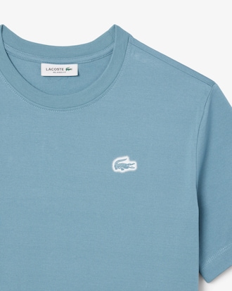 T-shirt in jersey stampa coccodrillo