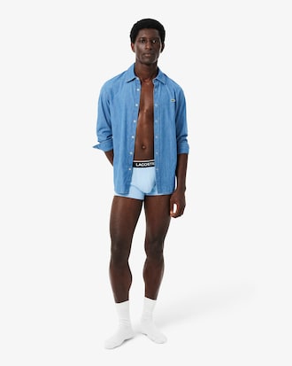 Confezione di 3 boxer in cotone elasticizzato