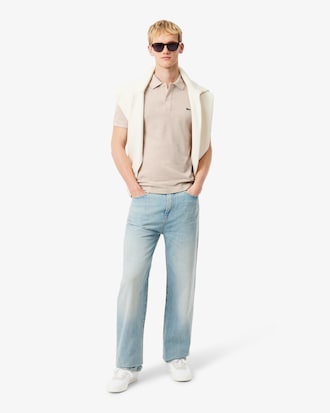 Polo slim fit in piqu&eacute; L.12.12