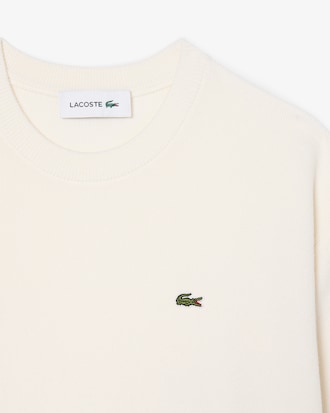 Maglione girocollo in cotone relaxed fit