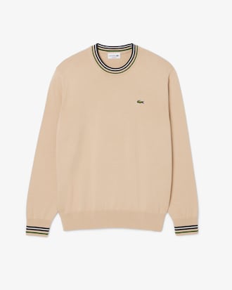 Maglione in jersey di cotone a righe