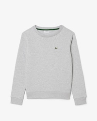 Felpa unisex girocollo in tessuto felpato