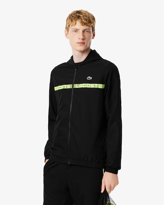 Tuta da tennis con logo a righe