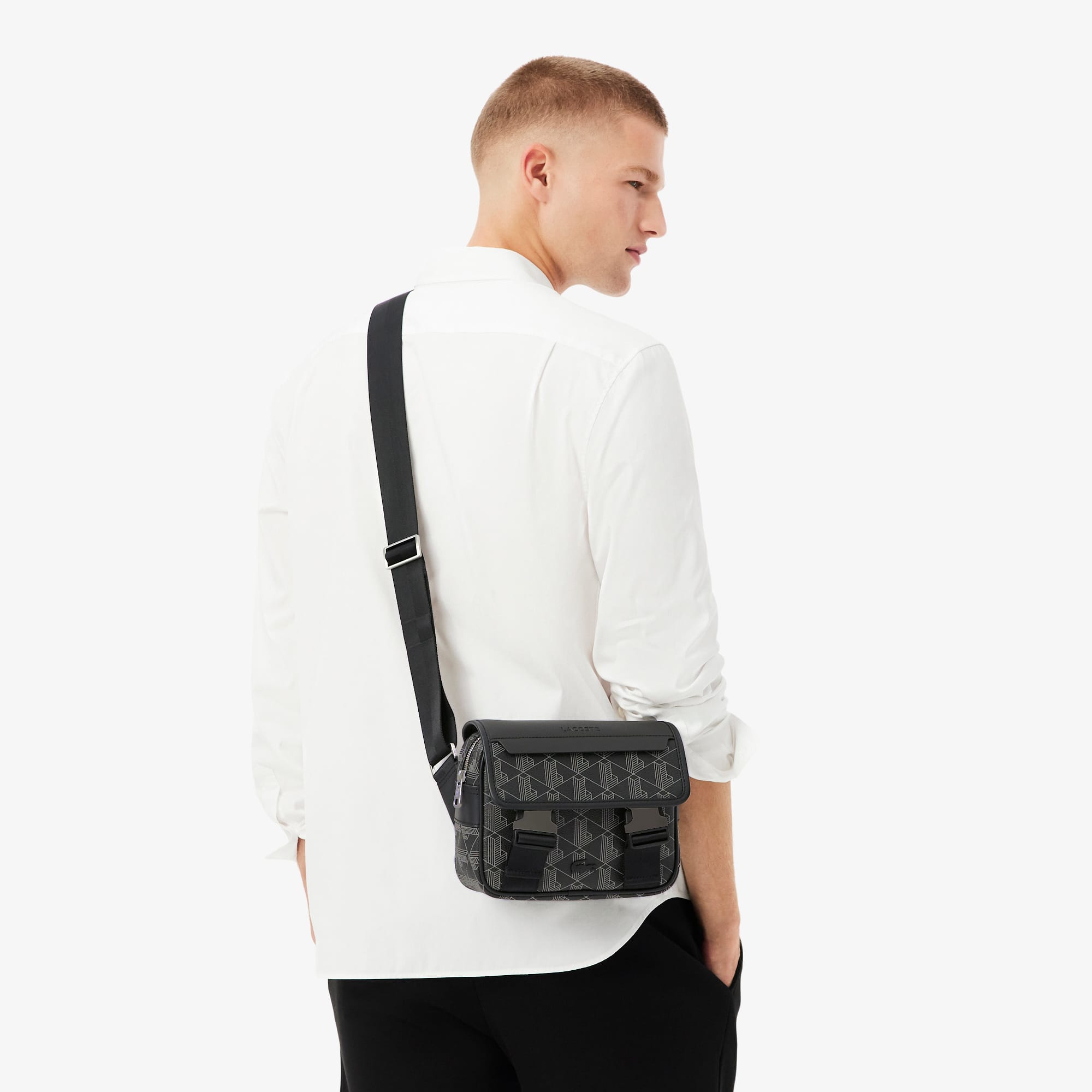 Borsa A Tracolla Uomo Con Patta Borsa A Tracolla Con Patta E Clip