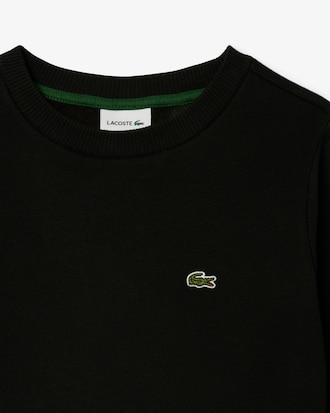 Felpa unisex girocollo in tessuto felpato