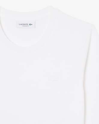 T-shirt in morbido cotone con maniche a tre quarti
