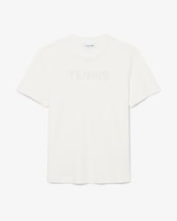 T-shirt da tennis con ricamo