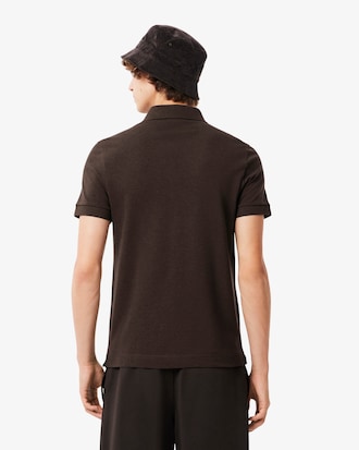 Polo regular fit in piqu&eacute; elasticizzato Paris