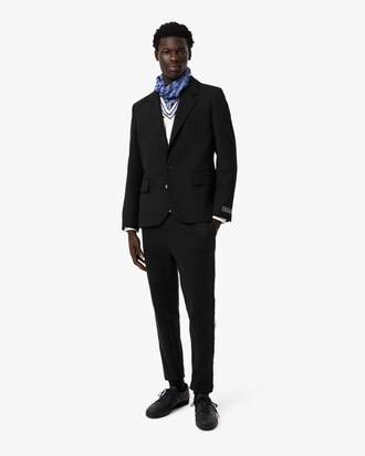 Pantaloni della tuta con bordo con logo