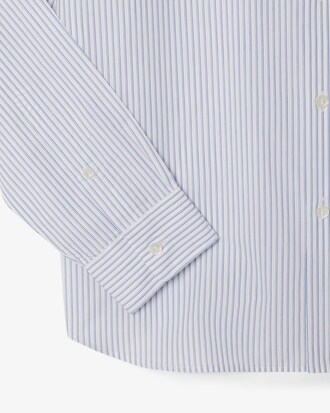 Camicia regular fit in popeline a righe