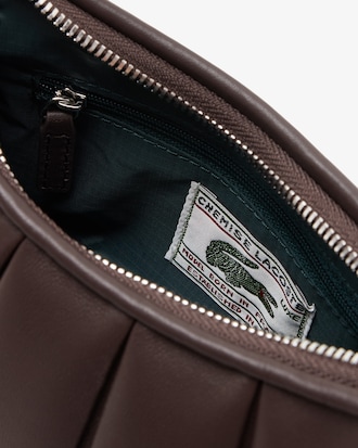 Borsa piccola in pelle Lenglen della sfilata