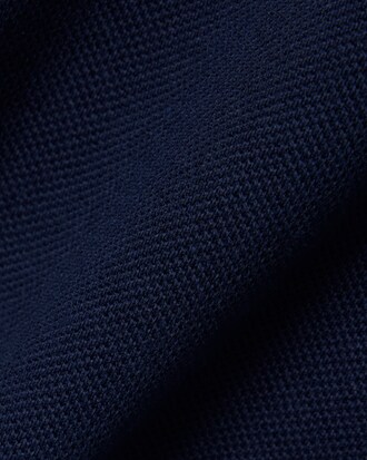 Polo in petit piqu&eacute; colorblock