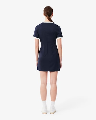 Vestito-maglietta in cotone con stemma