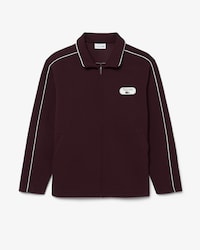 Felpa Tennis Heritage con zip e stemma