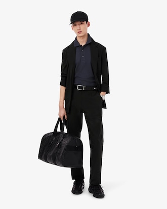 Cintura double face in pelle