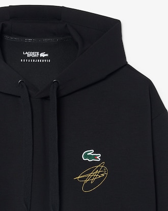 Felpa con cappuccio Lacoste Tennis x Novak Djokovic