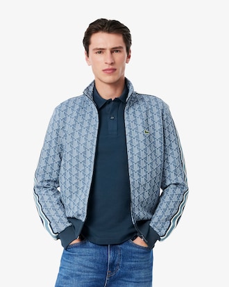 Giacca della tuta in jacquard con zip Paris