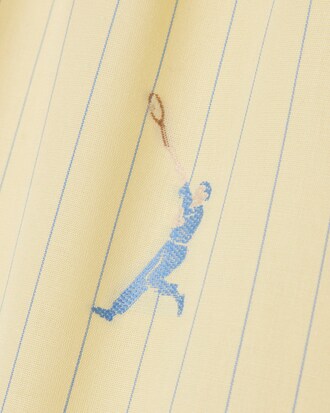 Boxer in popeline di cotone jacquard   