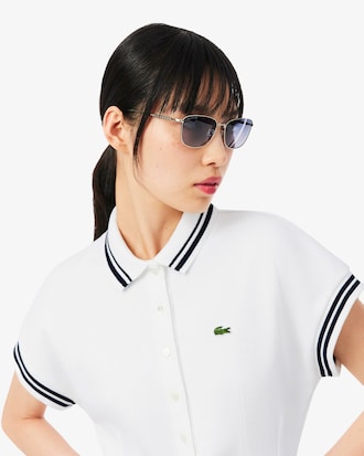 Abito con collo a polo slim fit di produzione francese