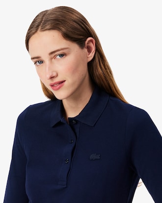 Polo con manica a tre quarti slim fit L.12.D