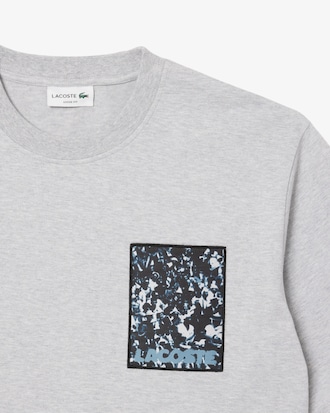 T-shirt in jersey pesante loose fit