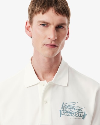 Polo L.12.12 classic fit stampata