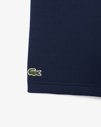 Shorts in tessuto felpato regular fit