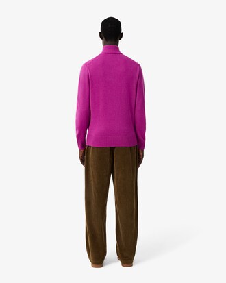 Pantaloni loose fit in velluto a coste