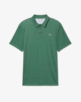 Polo da golf stampata regular fit