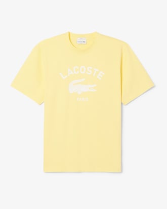 T-shirt in cotone con stampa del brand