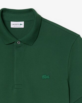 Polo regular fit in piqu&eacute; elasticizzato Paris