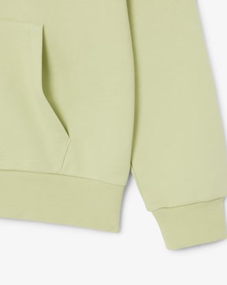 Felpa in tessuto felpato classic fit con zip