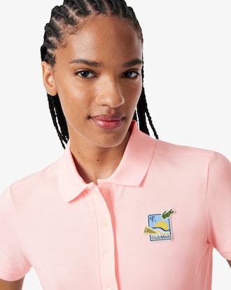 Polo slim fit elasticizzata Club Med Edition