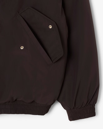 Giacca aviator con marchio impermeabile