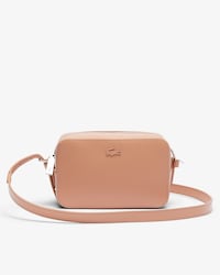 Borsa a spalla in pelle effetto piqué Chantaco