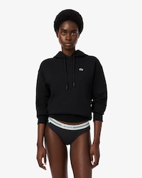 Slip in cotone stretch con vita a contrasto